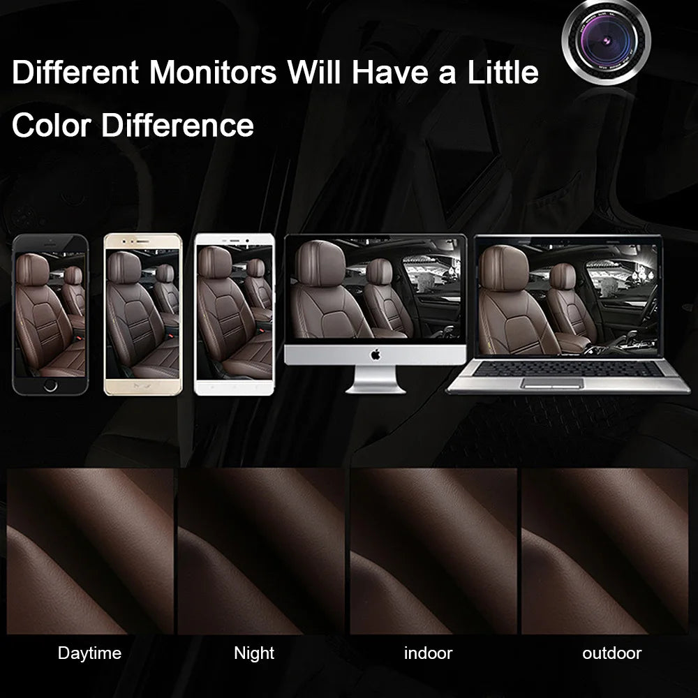 For Land Rover Range Rover Velar 2017 2018 2019 2020 Faux Leather Custom Car Seat Covers Full Set Interior Protector Accessories