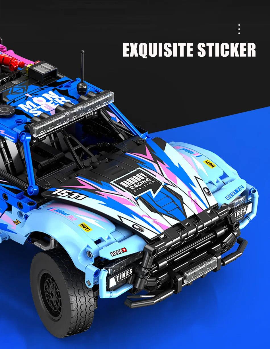 Technical Expert Off Road Sport Car Model Building Blocks City Mechanical Super Racing Vehicle Bricks Toys Children Gift 1341Pcs