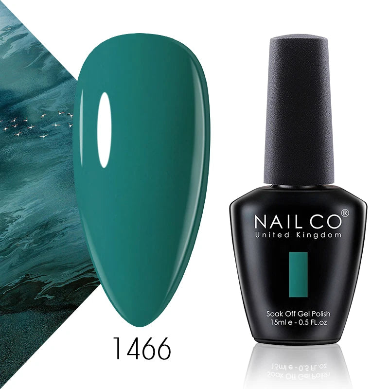 NAILCO 15ml Hema Free TPO Free Top Coat And Base Coat Art Design Gel Nail Polish Top Base Coat UV LED Soak Off Gel Nail Varnish