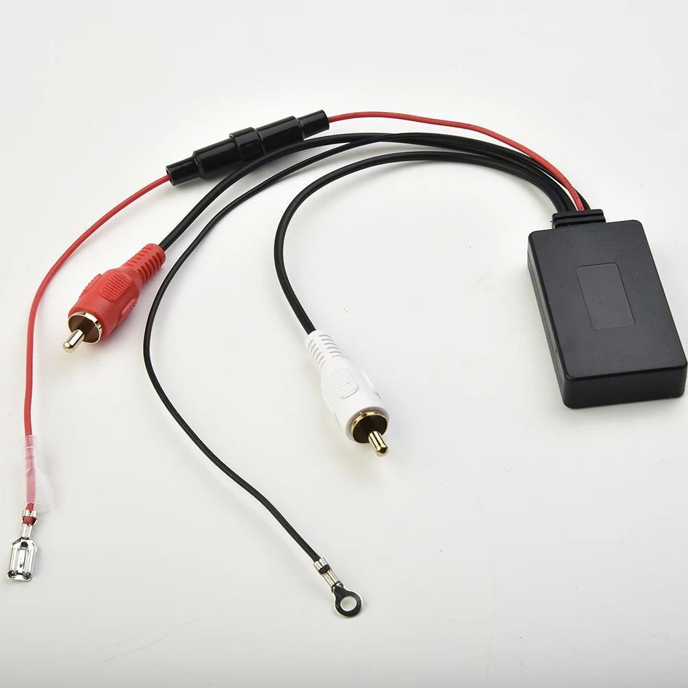 Car Wireless Bluetooth Receiver Module Bluetooth 5.0 Music Radio Stereo Audio Cable Adapter 2RCA Connector Music AUX Adapter