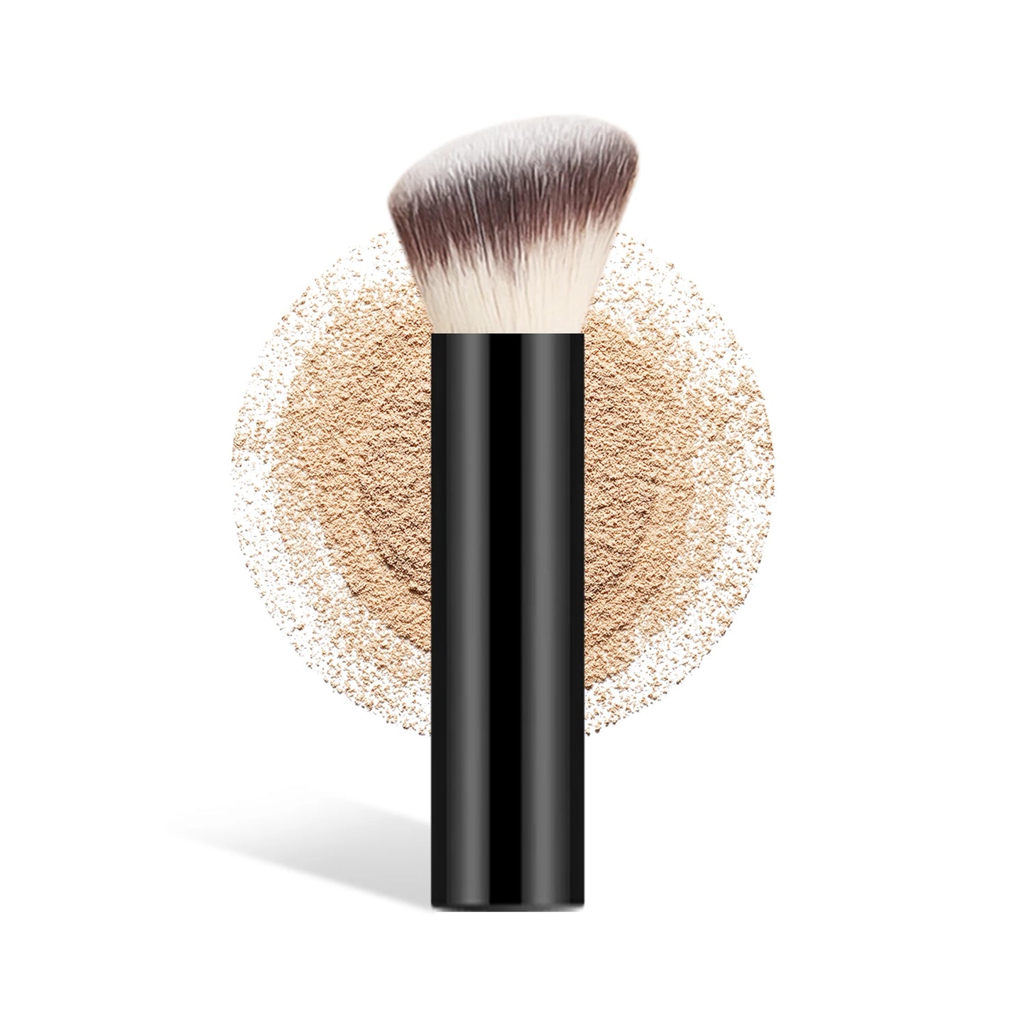 Aluminum base Contour brush soft and fluffy powder brush Makeup Brush Seamless Finish Brush Fiber Hair Design Single Face Brush