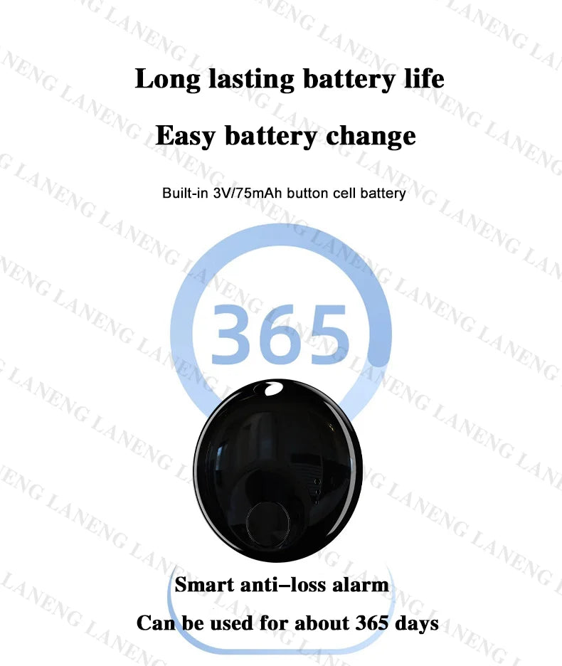 GPS IP67 MFI For Apple Tracker Smart Air Tag Child Key Pet Car Vehicle Lost Tracker Battery Life About 365 Day Bluetooth Tracker