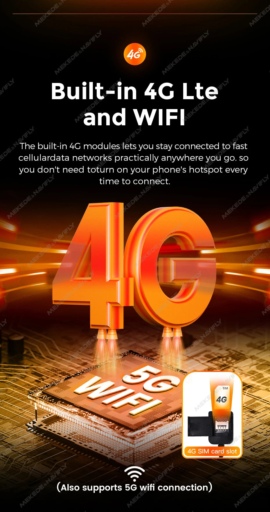 NaviFly 9 10 inch 1280*720 Car Multimedia Video Player Universal Stereo Radio GPS For Volkswagen Nissan Hyundai Kia Toyota