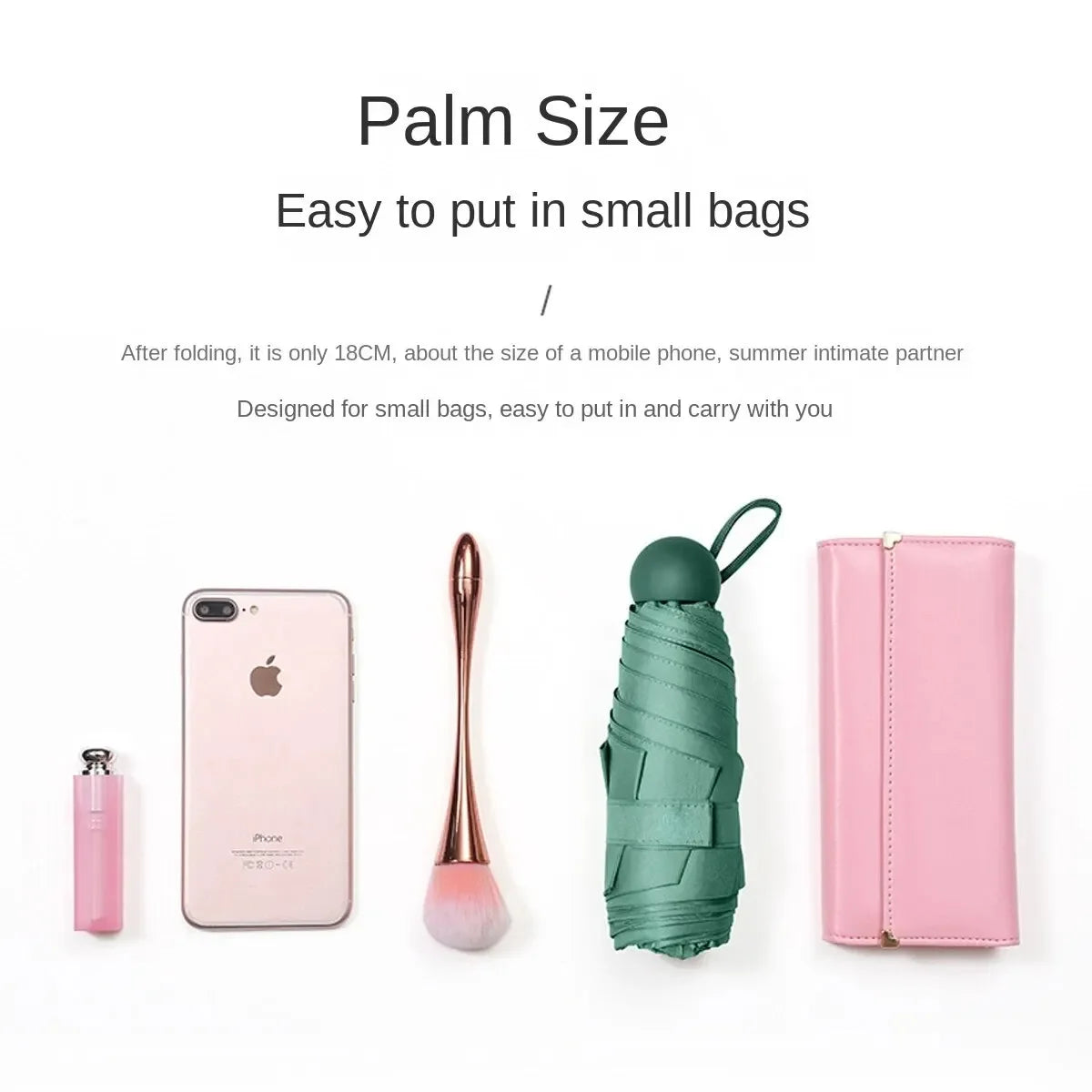 Ultra-light portable capsule umbrella, anti-UV umbrella, mini sun protection, anti-UV umbrella, sunshade, rain or shine umbrella
