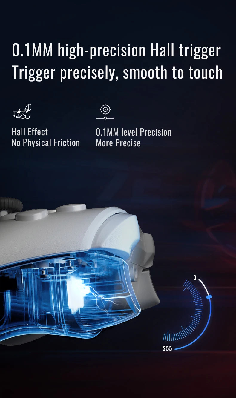 Flydigi Direwolf3\Direwolf2 Wireless Gaming Controller Bluetooth Hall Lineness Function Controller for Windows Nintendo Switch