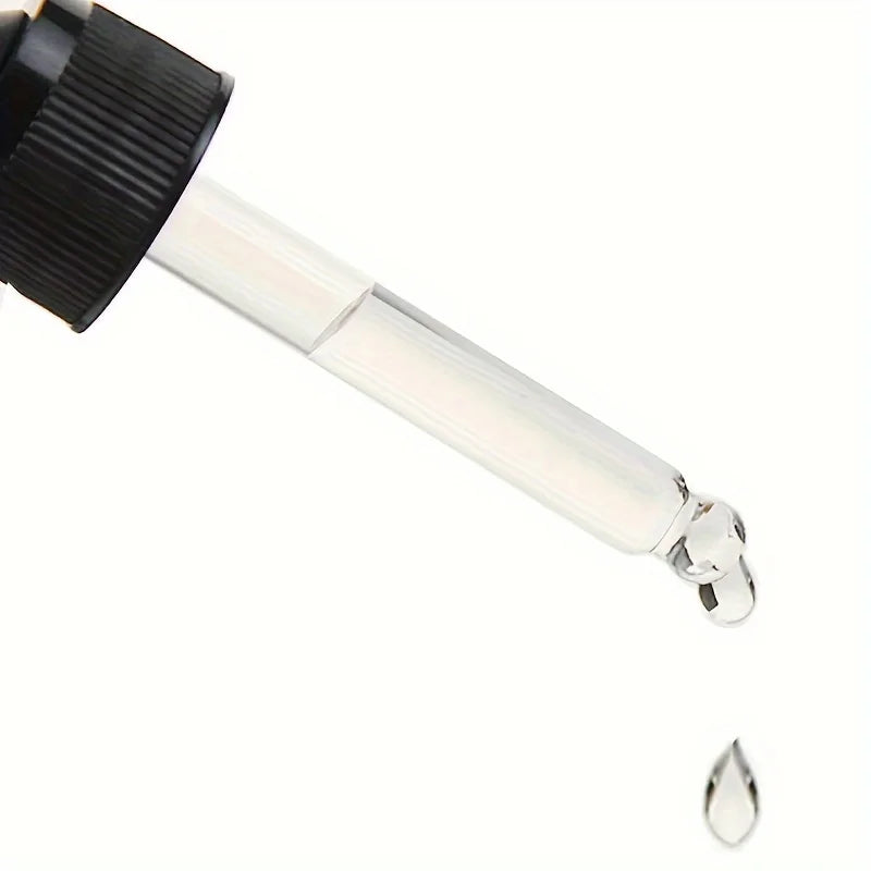 5/10/20pcs + 4 accessories 30ml refillable glass dropper bottle, 2 funnels, 2 pipettes, for essential oils and perfumes