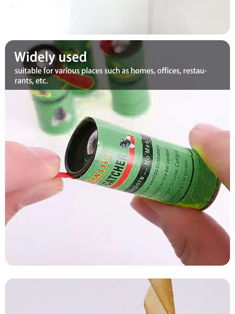 5-sheet green fly roll fly tape fly sticky strip fly paper fly sticky strip fly sticky tape