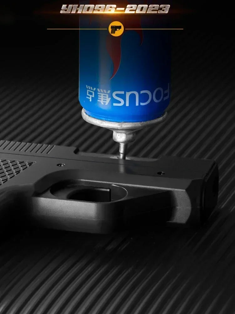 2025 New Clip Gun Butane Gas Lighter Three Capacity Cigarette Holder Windproof Blue Flame Lighter Men's Gift Smoke Accessories