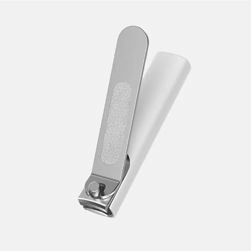 Xiaomi Mijia Stainless Steel Nail Clippers with Anti-splash Cover Trimmer Pedicure Care Nail Clippers Professional File Nail Cli