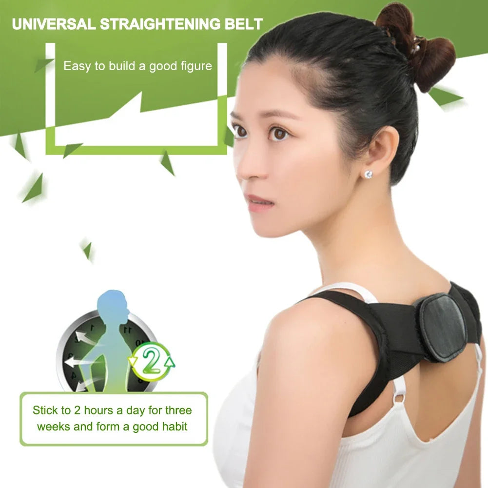 1Pcs Adjustable Posture Corrector Back Support Shoulder Belt Rectify Straighten Correction Spine Health Postural