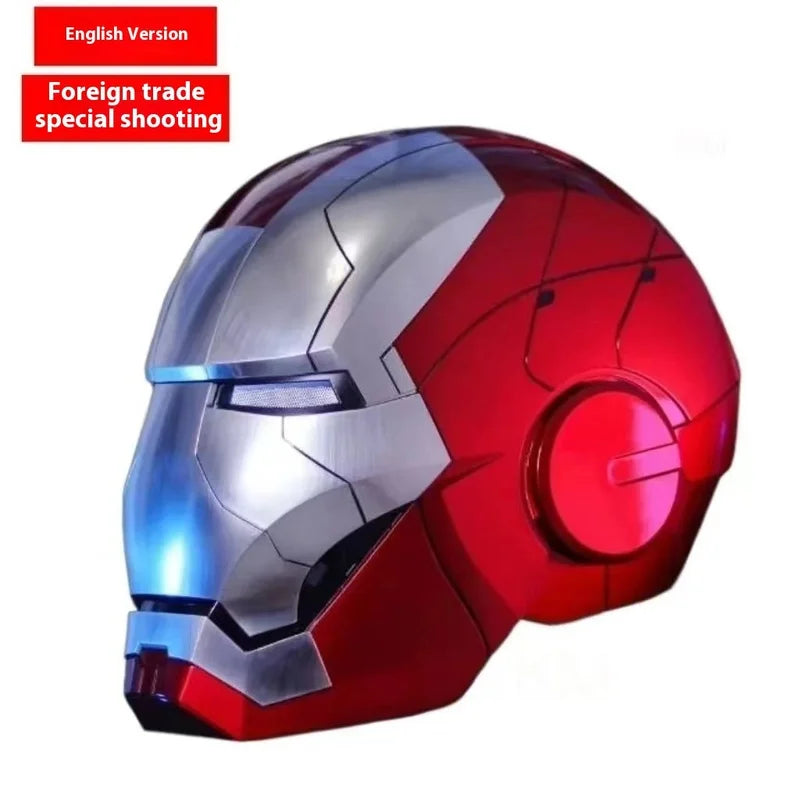 Jarvis Iron Man Helmet Mk5 Real Man Wearable And Deformable Voice Controlled Electric Opening And Touching Remote Control Ak Diy