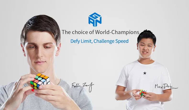 GAN 356 RS Speed Cube Stickerless 3x3 Speedcube 3x3x3 Professional Magic Cube Puzzle Toys for Children GAN Cubes