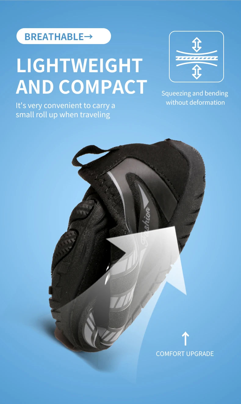 New Arrival Water Shoes Qiuck-Dry Aqua Shoes Men Women Outdoor Beach Swimming Wading Breathable Five-Finger Sneakers Size 36-46