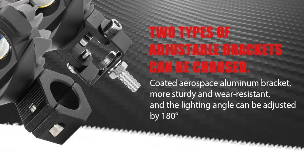 New Motorcycle 3inch Fog Lights 6000K 3500K LED Off Road Driving Light 20000LM Auxiliary Spot Work Lights for Truck Car ATV