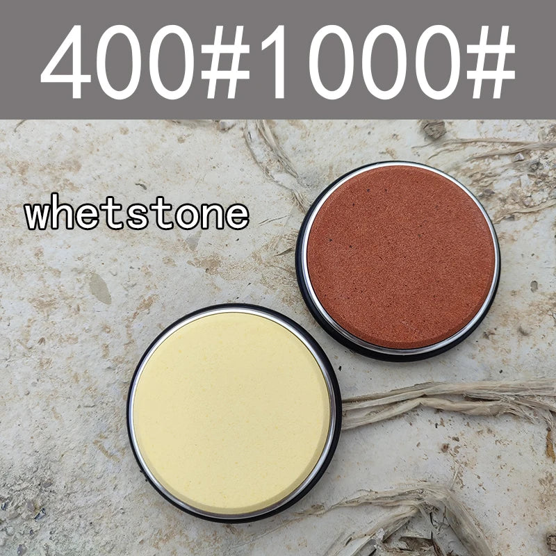 2P Rolling Knife Sharpener Whetstone grinding stone accessory Diamond Kitchen Professional Knife Sharpening Tool Agate Polishing