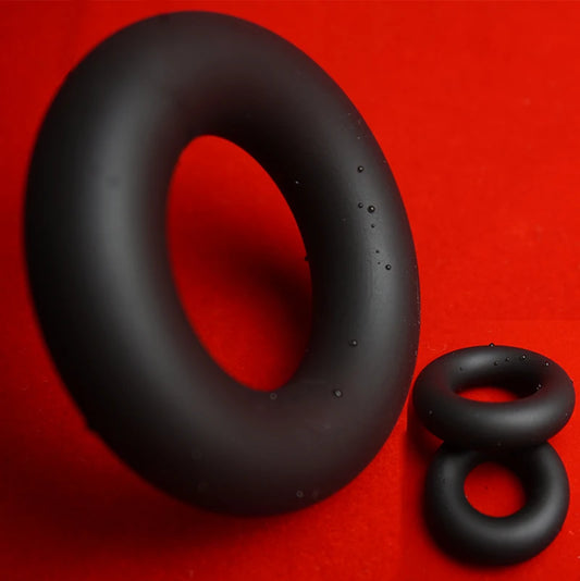 Squeeze Dick Dleay Penis Cock Rings,Silicone Cockring Penisring,Tug Scrotum Testicle Ball Stretcher,Sex Toys for Men
