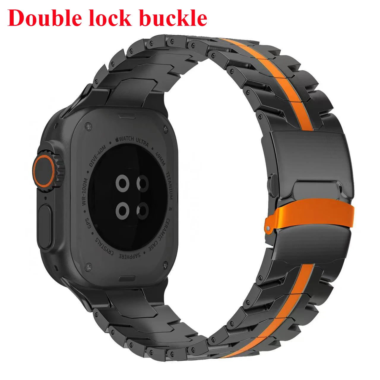Stainless Steel Strap For Apple Watch Series 11 10 9 8 SE 3 46mm 45mm 42mm 44mm Metal Bracelet Band For iWatch Ultra 3/2/1 49mm