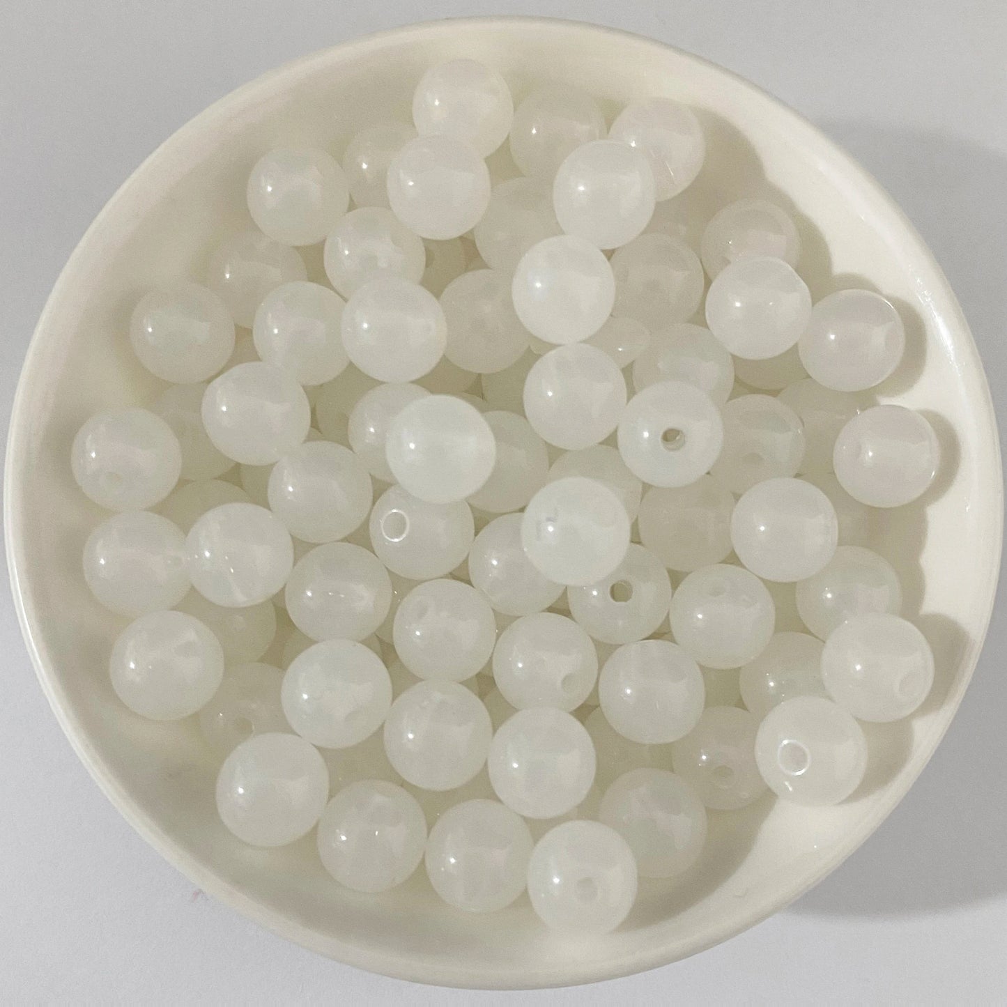 Clear Gumball Bubblegum Acrylic Round Ball Spacer Beads 6 8 10MM Pick Size For Jewelry Making