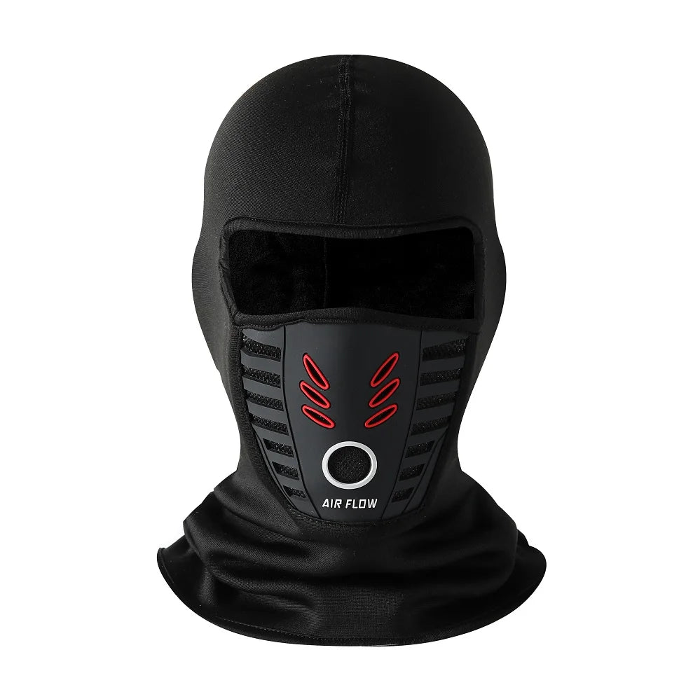 tdoor rider's cold protection, ear protection, neck protection, full face integrated closed windproof cover, warm and dustproo