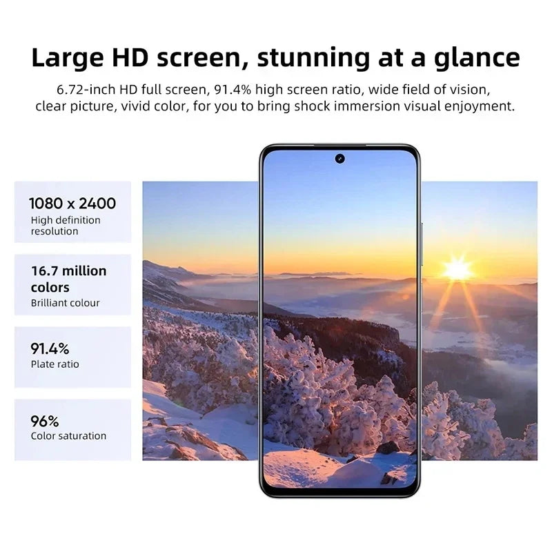 Global Rom Multi Language Realme V50 5G Smartphone 6.72" FHD+ 120Hz 5000mAh 18W Fast Charging 13MP Camera Android Smart Phones