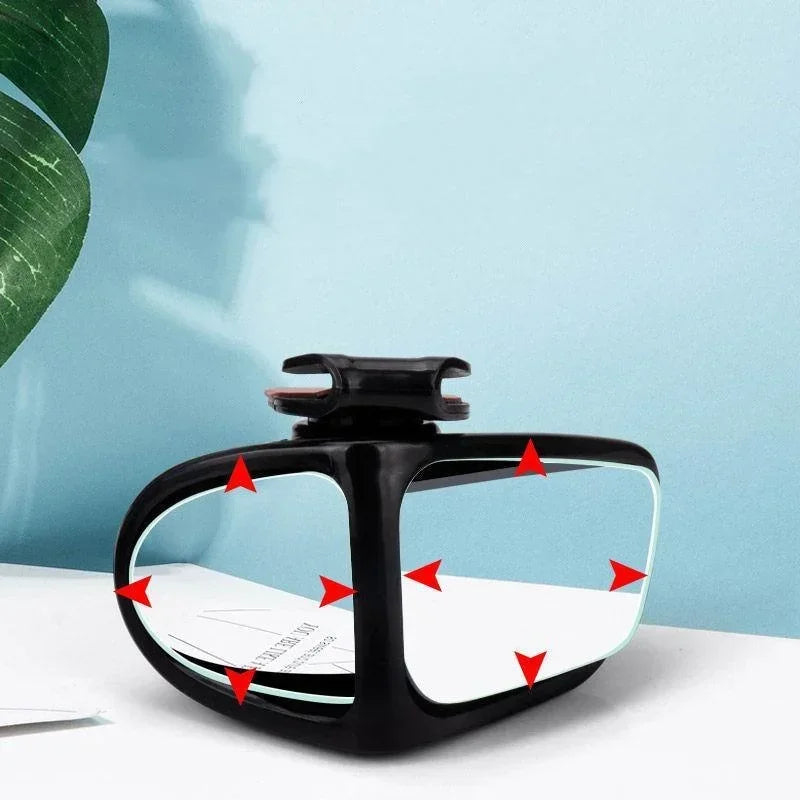 Rotatable Car Blind Spot Mirror Auto 360 Adjustable Wide Angle Reversing Glass Automobile Side Rear View Parking Accessories