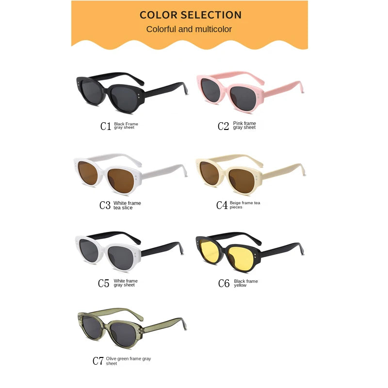 Fashion Children Cat's Eye Sunglasse Brand Designer Retro Boys Girls Eyeglasses Cute Baby Shade Eyewear Kids Sun Glasses UV400
