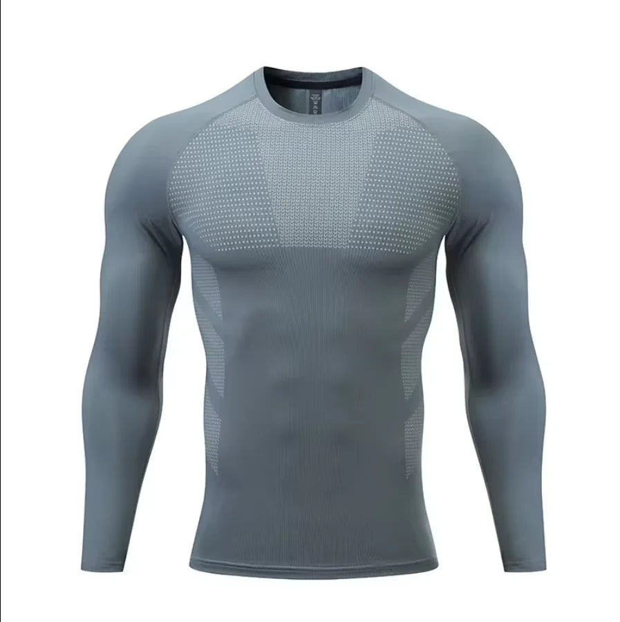 Clearance_1pcs Men's Breathable Soft Comfy High Stretch Short Sleeve High Neck Base Layer For Spring Autumn, Men's Undershirts_C