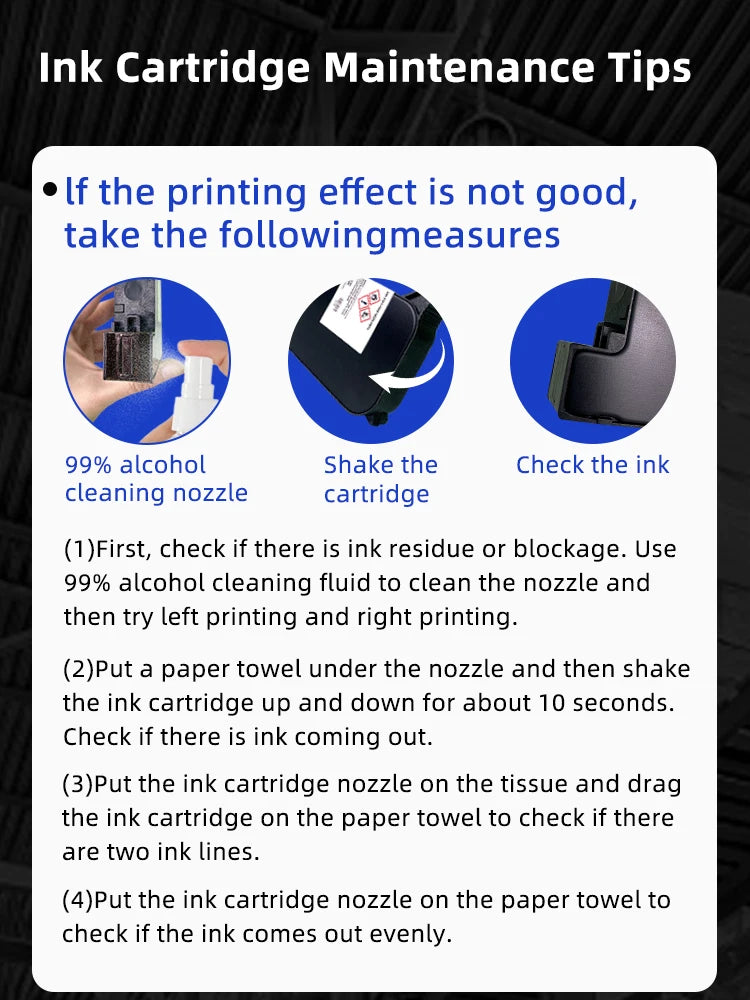 Fast-dry 12.7mm Universal 2588 Solvent Ink Cartridge for Inkjet Printer Date Text Code Printing Machine