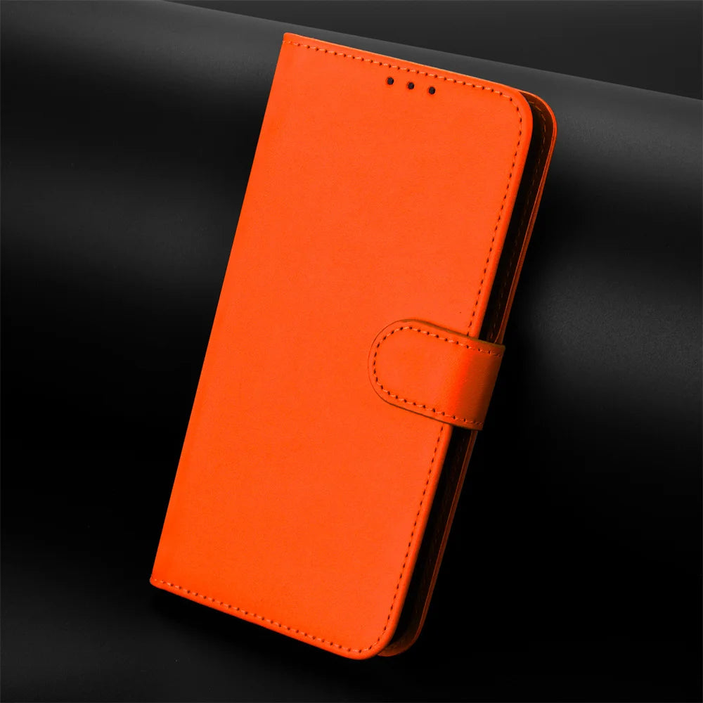 Flip Leather Phone Case for VIVO V40 V40e V40 SE V50 V50e V60 Lite T4X T4 T3X T2 Case Pinkycolor Wallet Back Cover