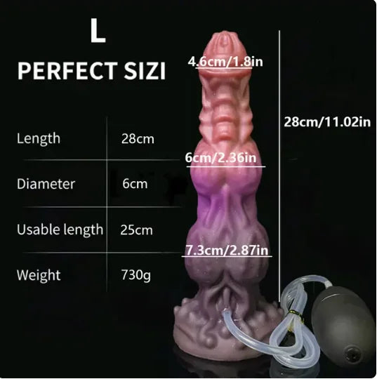 S/M/L Animal Ejaculating Dildo With Suction Cup Squirting Dildo Huge Penis Dick Monster Horse Dildo Anal Sex Toys For Women Men