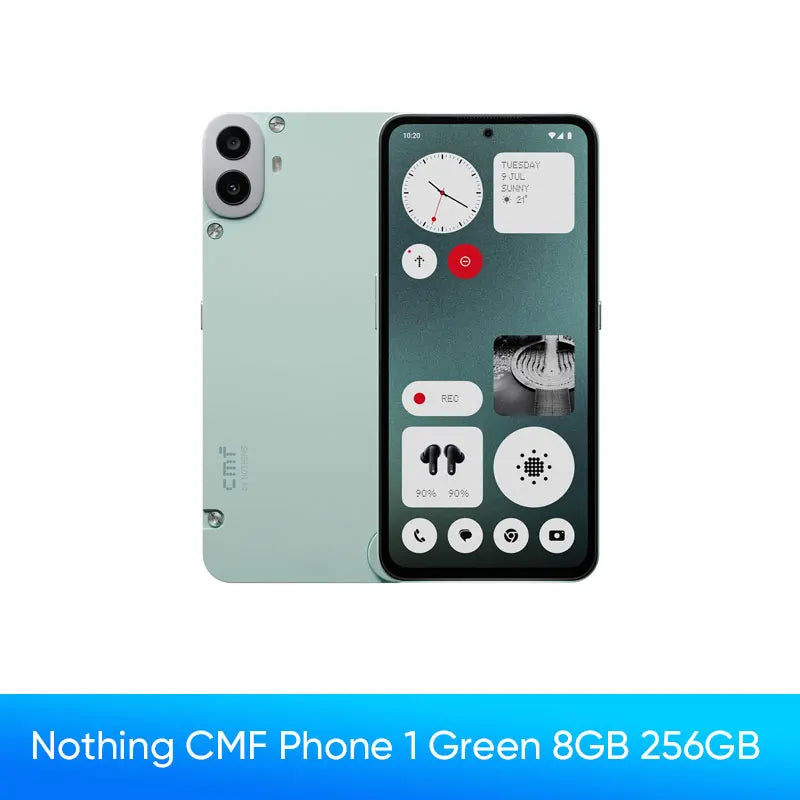 Global Version Nothing CMF Phone 1 6.67” 120Hz AMOLED display Mediatek Dimensity 7300 Dual 50MP 5000mAh 33W Charge Smartphone