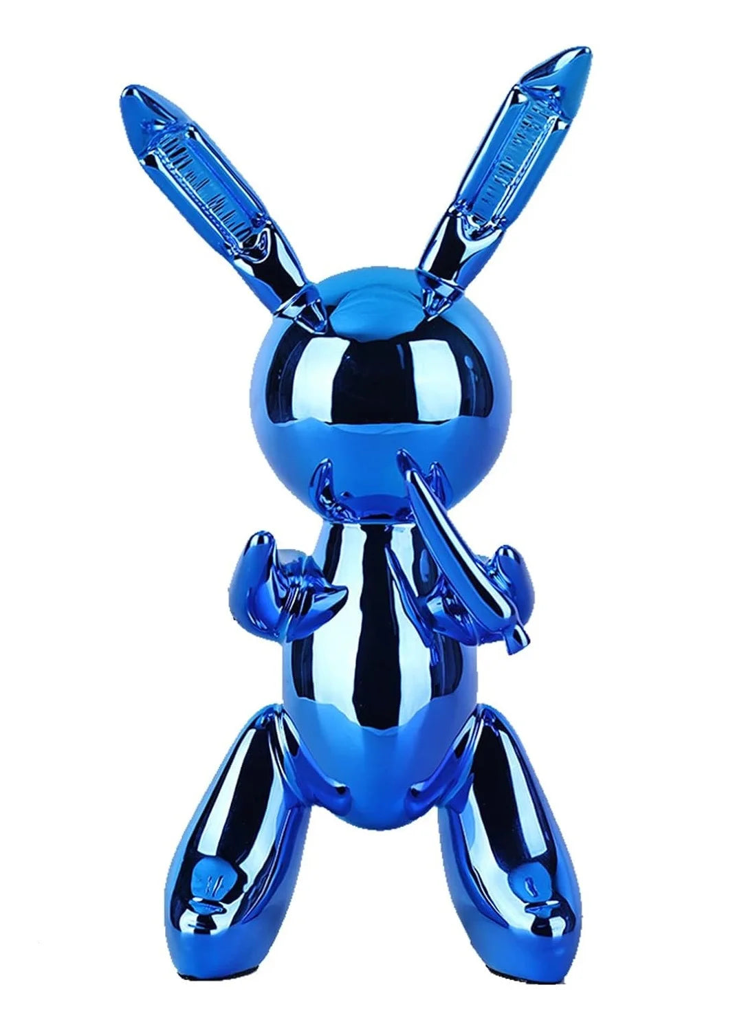 Cute Balloon Rabbit Statue Resin Sculpture Animal Figures Home Decor Modern Nordic Home Decoration Accessories for Living Room