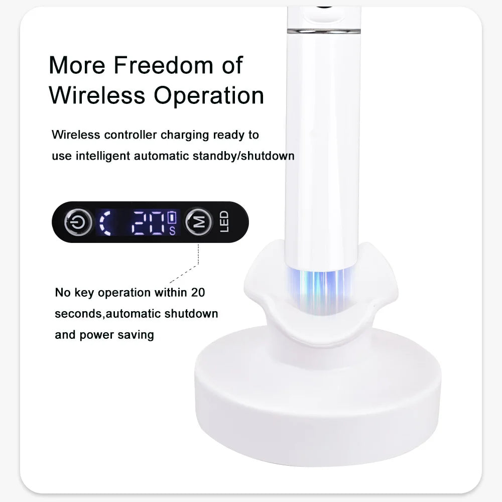 Dental Wireless LED Curing Light Curable Resin Oral Hygiene Cordless Device Led Dental Photopolymerizer Lamp Dentist Instrument