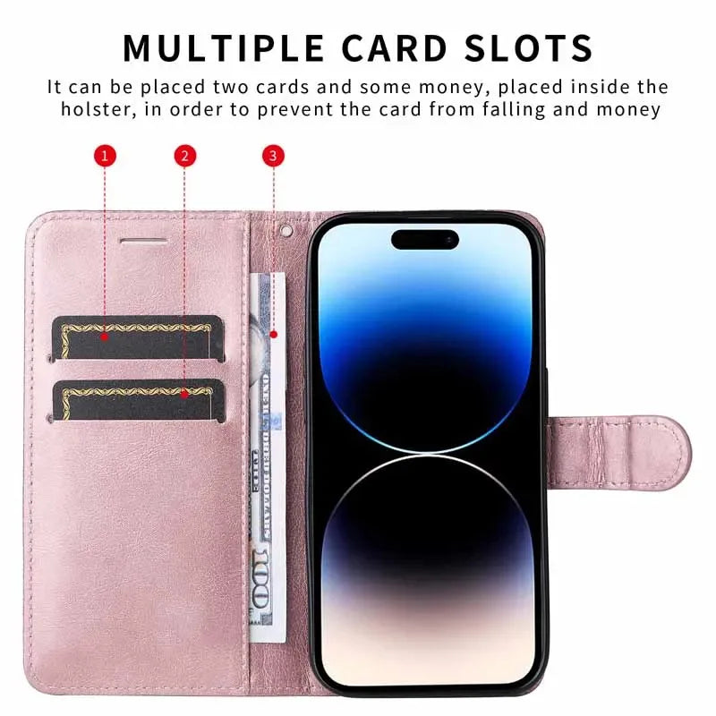 Wallet Leather Case For Vivo V50 Lite V60 Lite Y17S Y19S Cover Flip Card Slot for VIVO V50 Lite V 50 60 V50 Lite Phone Case