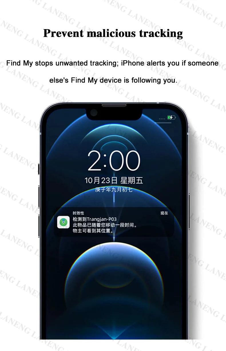 GPS IP67 MFI For Apple Tracker Smart Air Tag Child Key Pet Car Vehicle Lost Tracker Battery Life About 365 Day Bluetooth Tracker