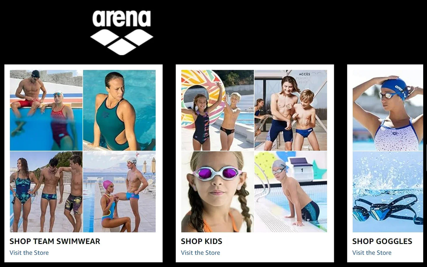 ARENA Professional Adult Anti Fog Swimming Goggles for Men and Women, Waterproof and Adjustable UV Protective Glasses