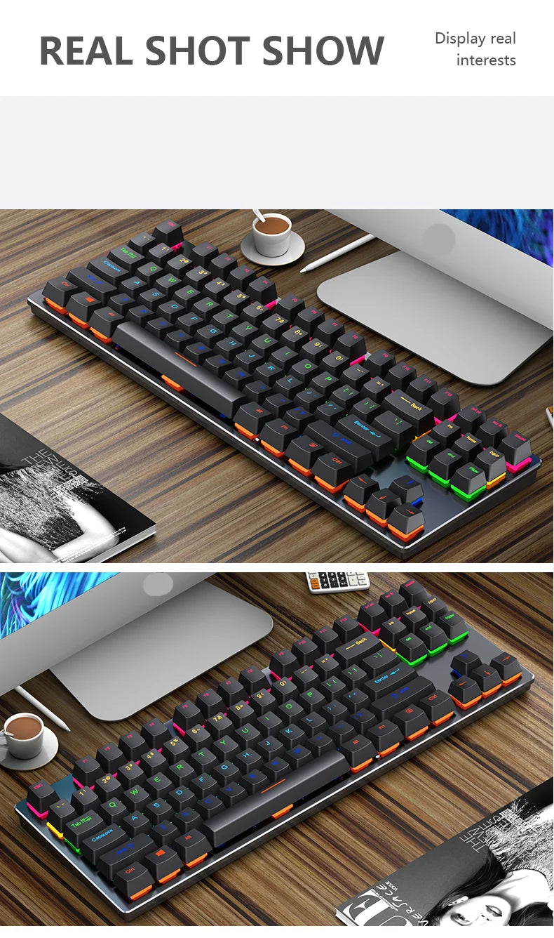 K620 Mini Backlit RGB Gaming Mechanical Keyboard Gamer Mechanic Kit 60 Percent DIY Custom PBT Keycap Hotswap Pink White USB PC