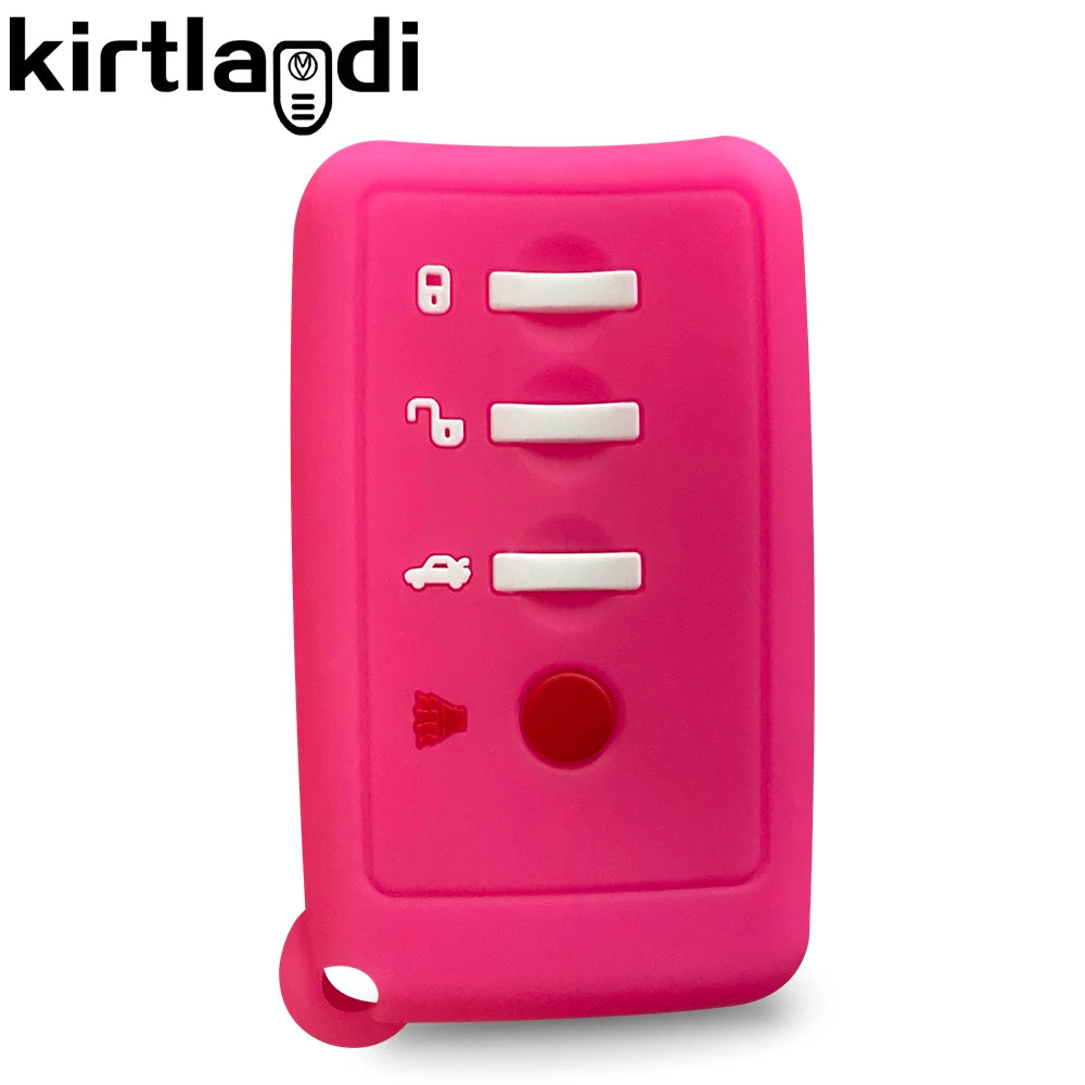 Kirtlandi Key Cover Case Holder for Subaru Forester Outback Legacy XV 3 Buttons Smart Fob Set Car Accessories Keychan Protective