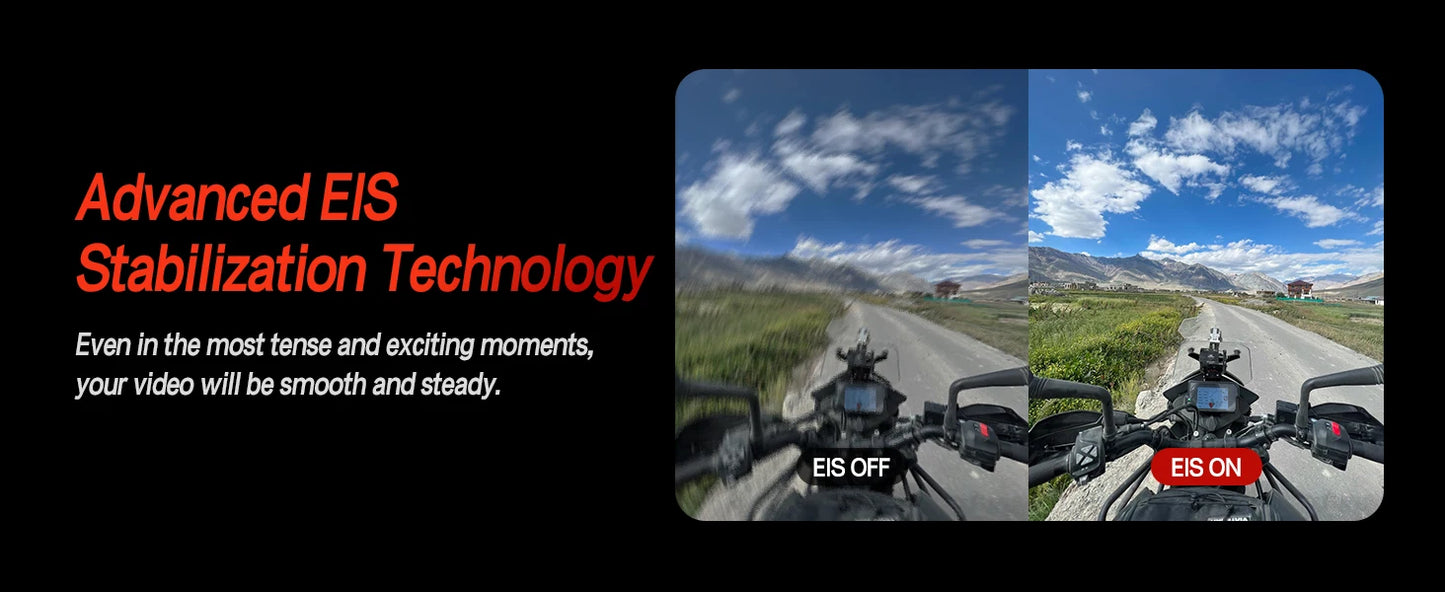 TNICER G10 Motorcycle Intercoms Helmet Bluetooth Headset for 8 Riders with 2K Wifi Video Recorder Camera, BT 5.2, Music Share,FM