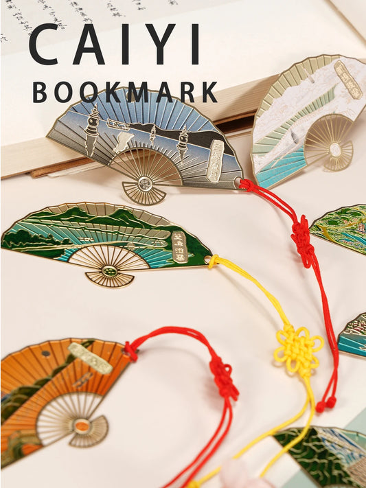 Zinc Alloy Bookmark Page Turner Elegant Office School Supply Book Markers for Reading Notebook