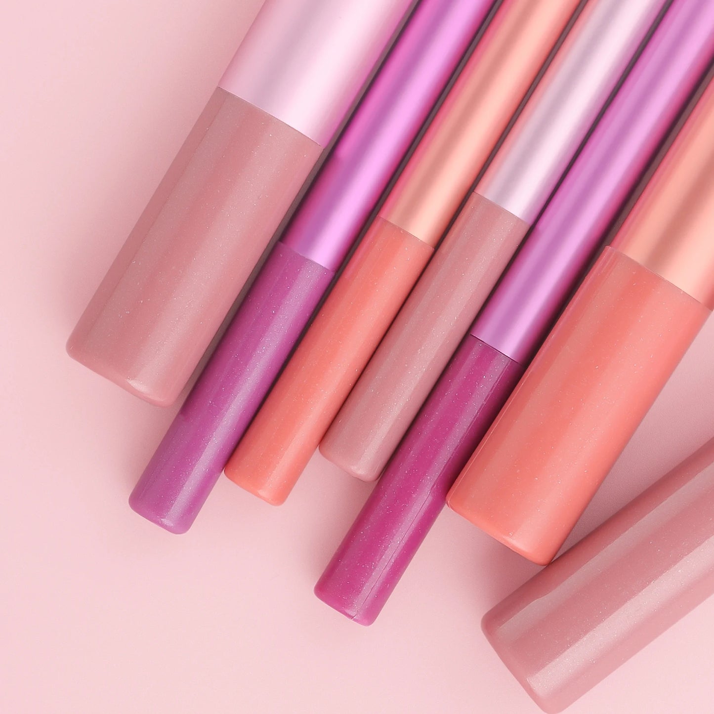 8PCS classic daily makeup brush set &1PC large wet and dry dual-use beveled beauty egg - suitable for daily facial makeup