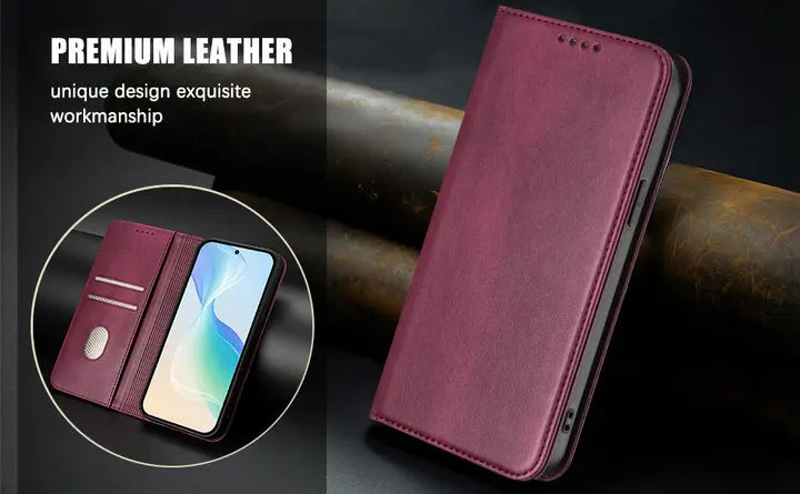 For Tecno Camon 50 Pro 2026 RFID Leather Wallet Funda for Tecno Camon 40 Premier Case Phone Camon 50 40 Pro Magnetic Flip Cover