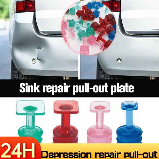 10pc Glue Tabs Dent Removal Tools Pdr Car Dent Repair Car Dent Removal Tool Auto Paintless Dent Repair Glue Tabs For Car Body