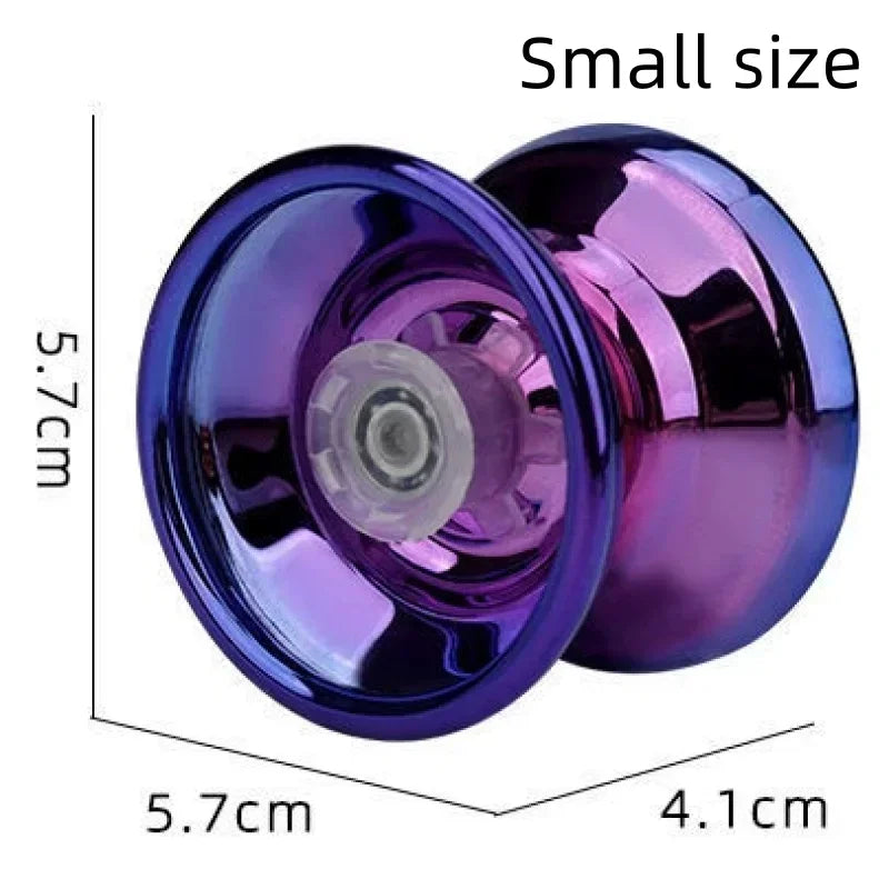 Professional Aluminum Metal Yoyo for Kids and Beginners. Metal Yo YOS for Kids and Adults with Yo Yo Accessories