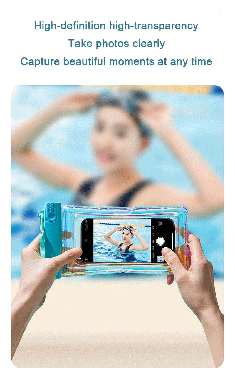 Swimming Bags Waterproof Phone Case For iPhone 15 14 13 12 11 Pro Max X Xiaomi 13 Samsung S23 Universal Waterproof Bag