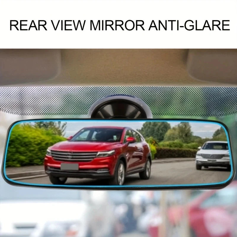Anti-glare Car Interior Mirror Film Rearview Mirror Anti Fog Film Auto Night Reversing Glare Protection Sticker Accessories