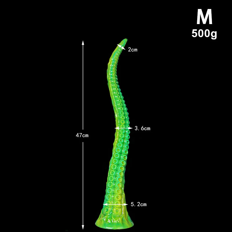 Long Butt Plug Silicone Long Anal Plug Tentacle Dildo Penis With Suction Cup Big Anal Sex Toys Progressive Vaginal Massage