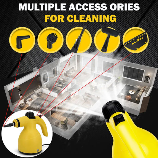 500ml High Temperature Steam Cleaner For Home Powerful Steam Cleaning Machine Kitchen Raise Pressure Washer AC220V