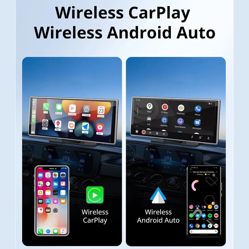 Acodo 11.26 Inch IPS Carplay Android Auto 2in1 Car Radio Multimedia WIFI Video Player  compatible with Apple and Android devices
