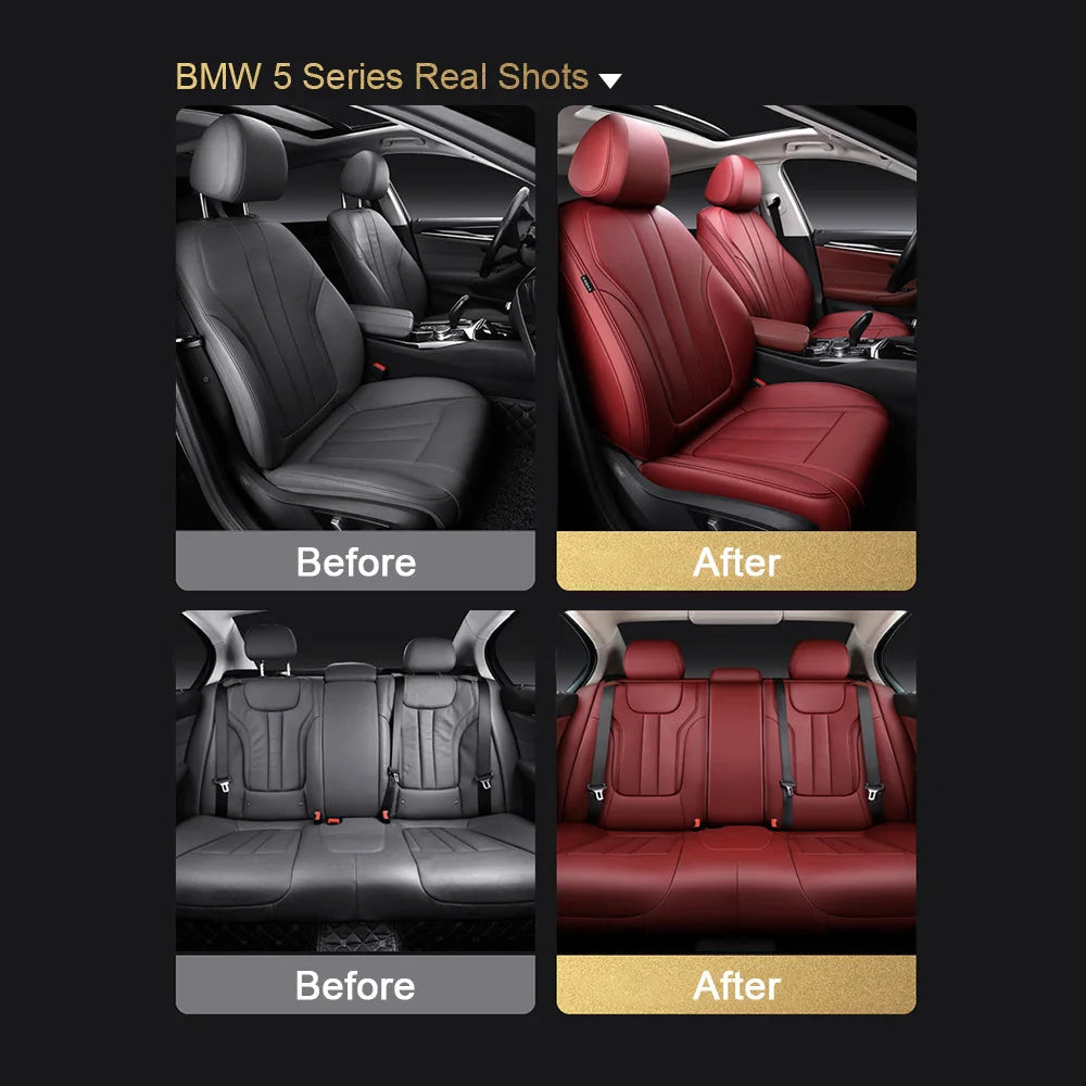 For Land Rover Range Rover Velar 2017 2018 2019 2020 Faux Leather Custom Car Seat Covers Full Set Interior Protector Accessories